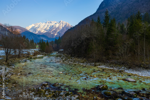 Fototapeta Naklejka Na Ścianę i Meble -  Landscape in Triglavski national park, Slovenia