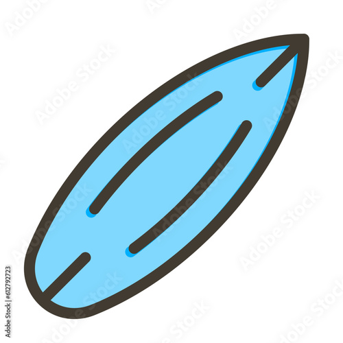 Surfboard Icon Design