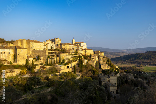 Gordes small medieval town in Provence, Luberon, Vaucluse, France