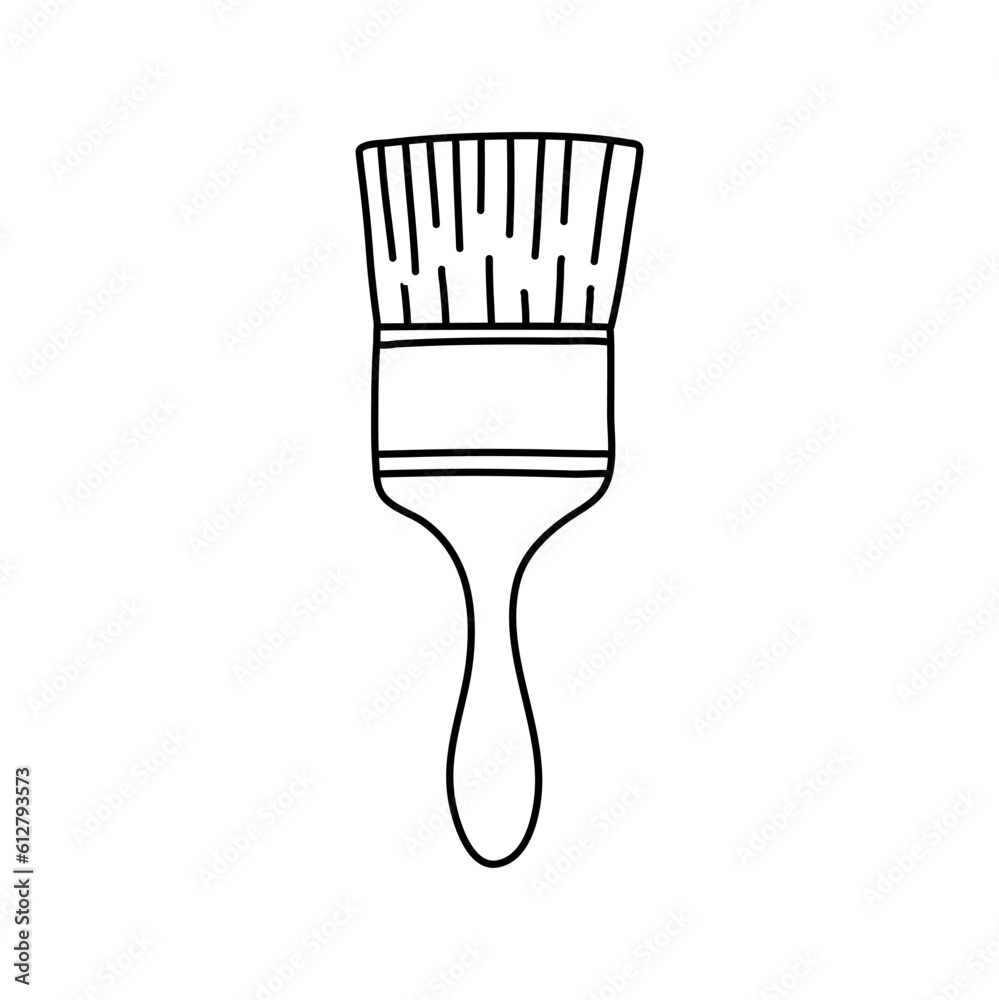 Sketch doodle Paint Brush Vector Sketch doodle Paint Brush Vector