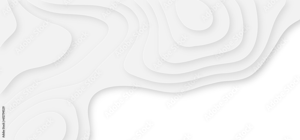White abstract geometric pattern background, wave and curve abstract background. Abstract wavy line 3d paper cut white background.
White abstract geometric pattern background, wave and curve abstract background. Abstract wavy line 3d paper cut white background.
