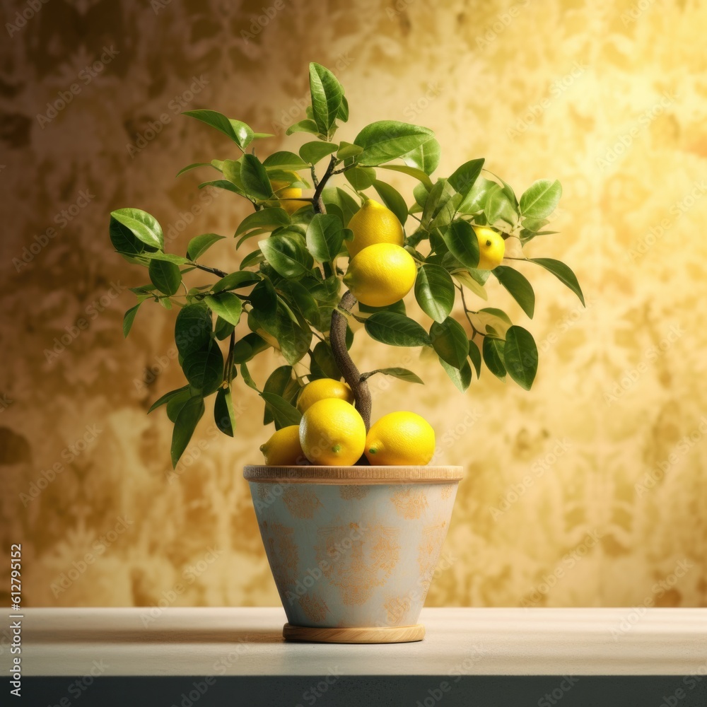 lemons  tree, ai generative
