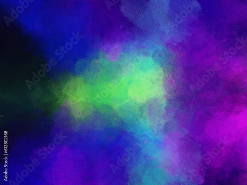 Colorful watercolor brush abstract background