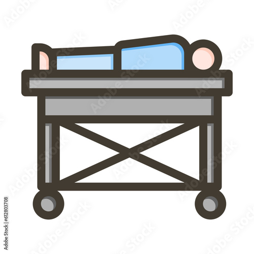 Dead body Icon Design