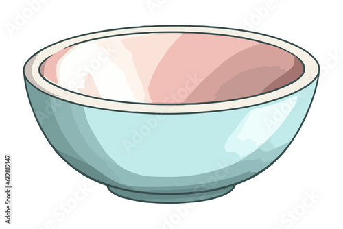 Kitchenware blue pottery crockery