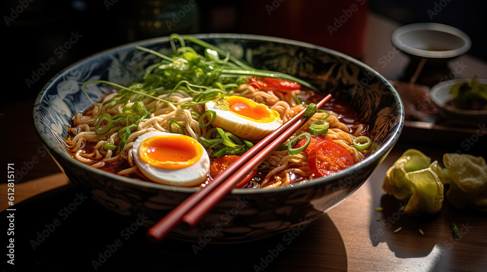 Delicious ramen food Delicious ramen food