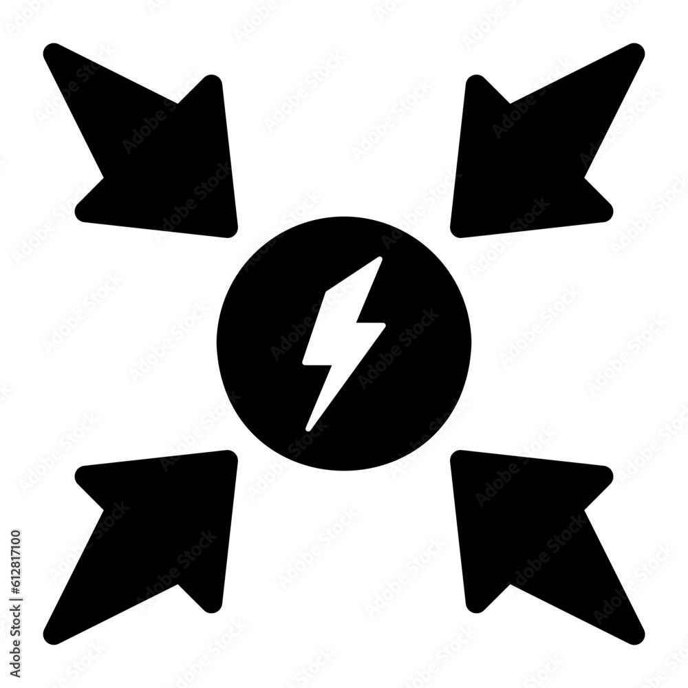 incoming glyph icon