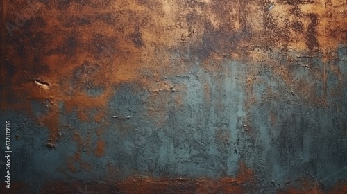 old grunge copper bronze rusty texture photo