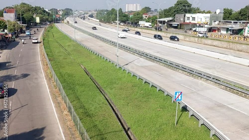 Time Lapse of Roads and Tollway in Andara District photo