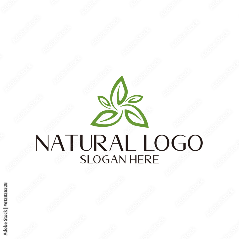 natural logo design
