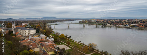 The Hungarian Slovakian Border across the Danube