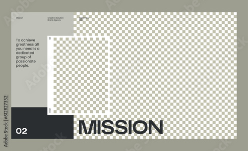 Brand identity guideline template to create visual identity of your company