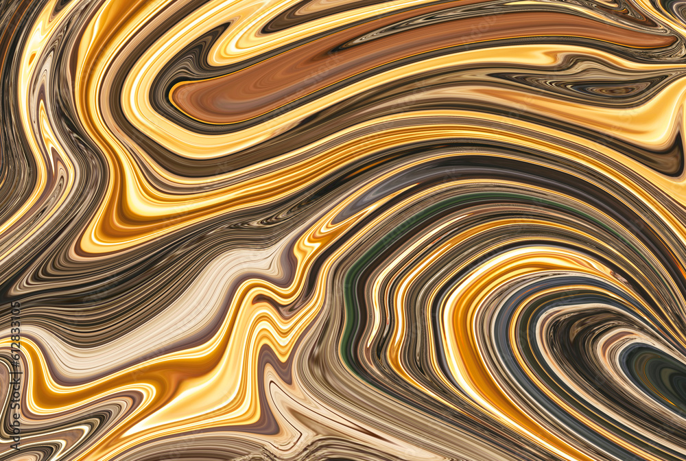 Fototapeta Liquify pattern vibrant fluid texture psychedelic marble background art