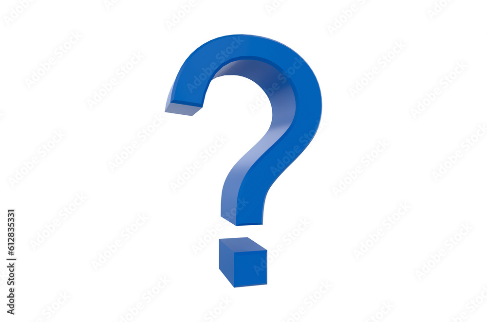 3d question mark 3d question mark