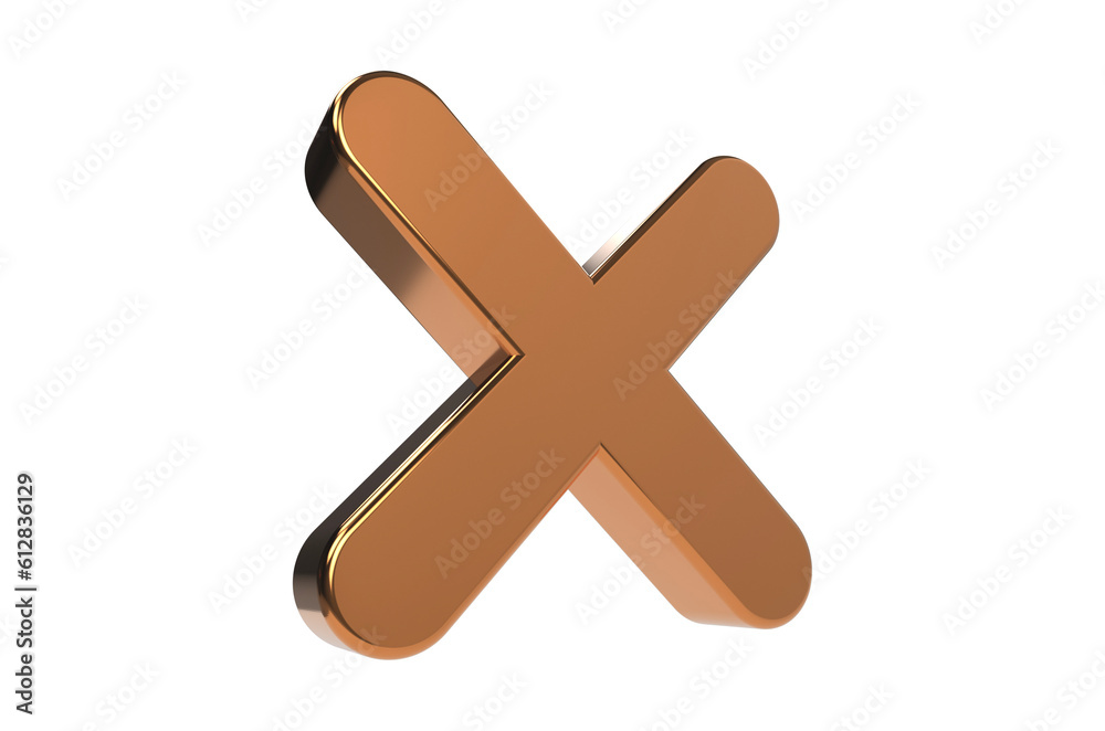 Cross Mark isolated on transparent background Cross Mark isolated on transparent background