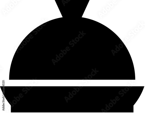 Restaurant platter icon