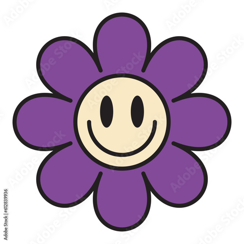 Flower Retro Groovy