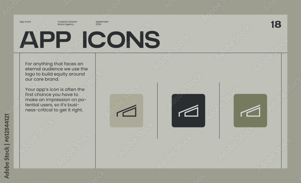 Brand identity guideline template to create visual identity of your company Brand identity guideline template to create visual identity of your company