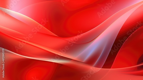 Abstract red background - generative AI