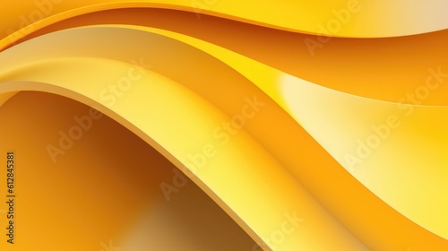 Abstract yellow background - generative AI
