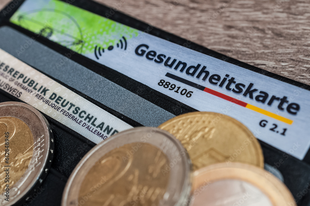 Gesundheitskarte der Krankenkassen in Deutschland G2.1 Stock Photo | Adobe Stock