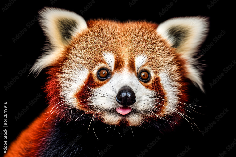Fototapeta premium close up of a raccoon