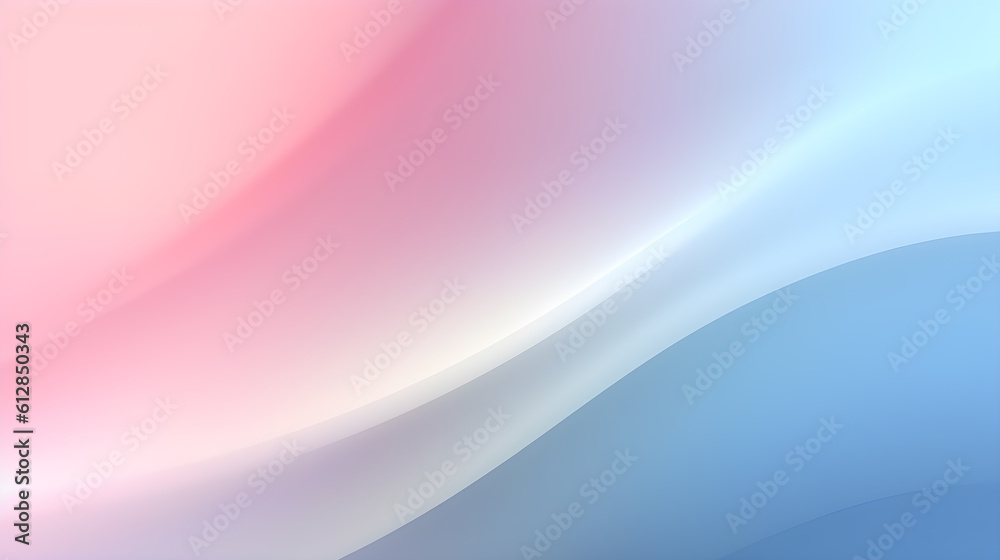 Fototapeta premium Abstract blurred pink to blue gradient fluid background