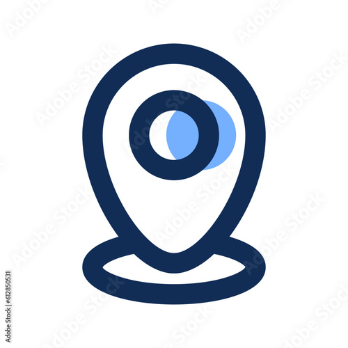 Free Download location filled line icon - GFXLoad