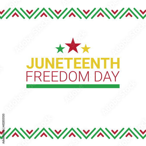 Juneteenth image post card freedom day 