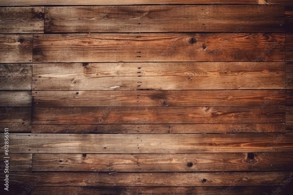 Naklejka premium Wood plank background image photo of wooden board. Generative AI