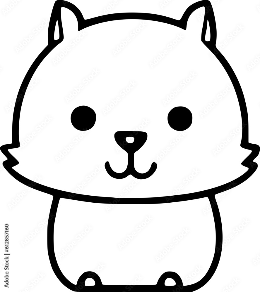 Obraz premium Animal Face Icon