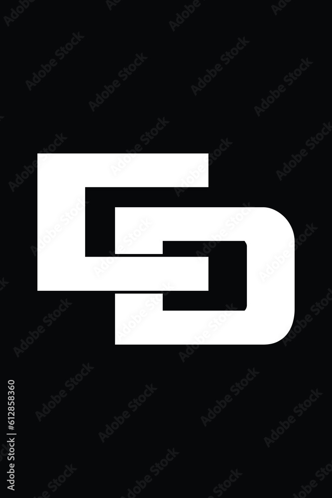 CD letter logo CD letter logo
