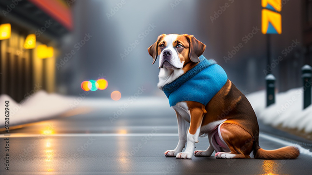 Sad dog Sad dog