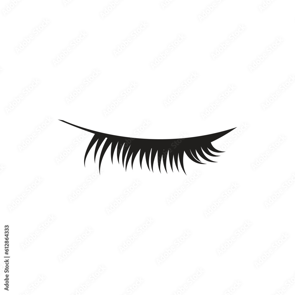 eyelash logo icon eyelash logo icon
