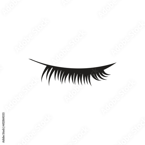 eyelash logo icon