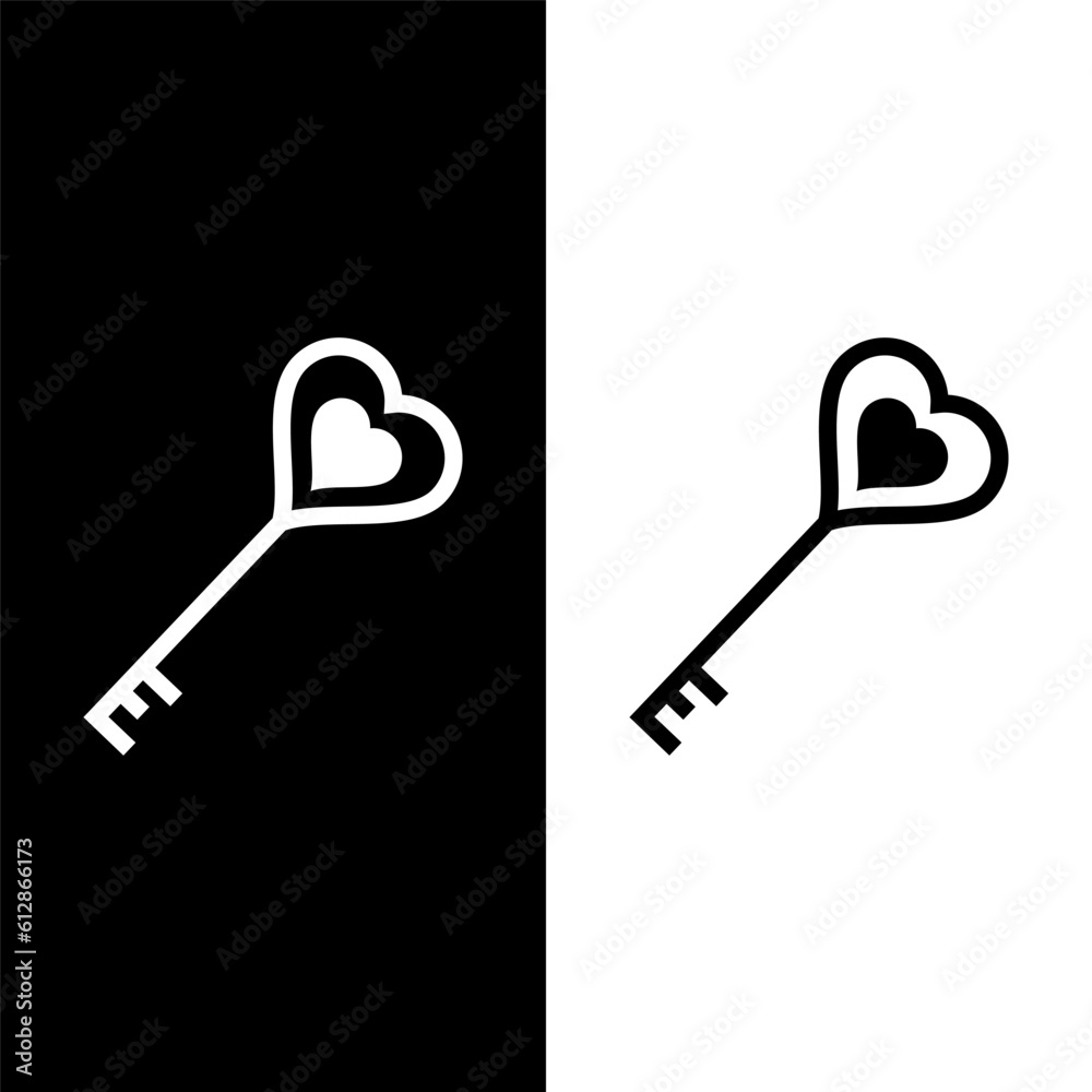 black and white heart icon black and white heart icon