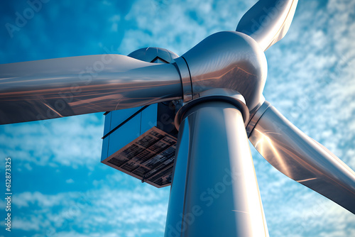 Wind Turbine Rotor - Renewable Energy - Generative AI