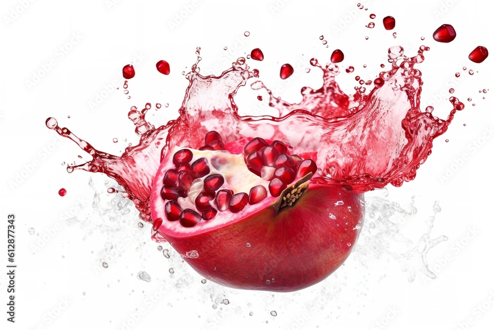 Water splash and fruits isolated
Water splash and fruits isolated