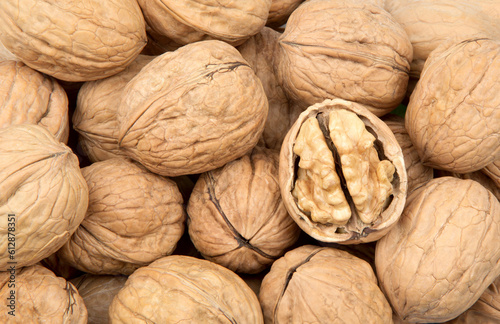 Walnuts with kernel