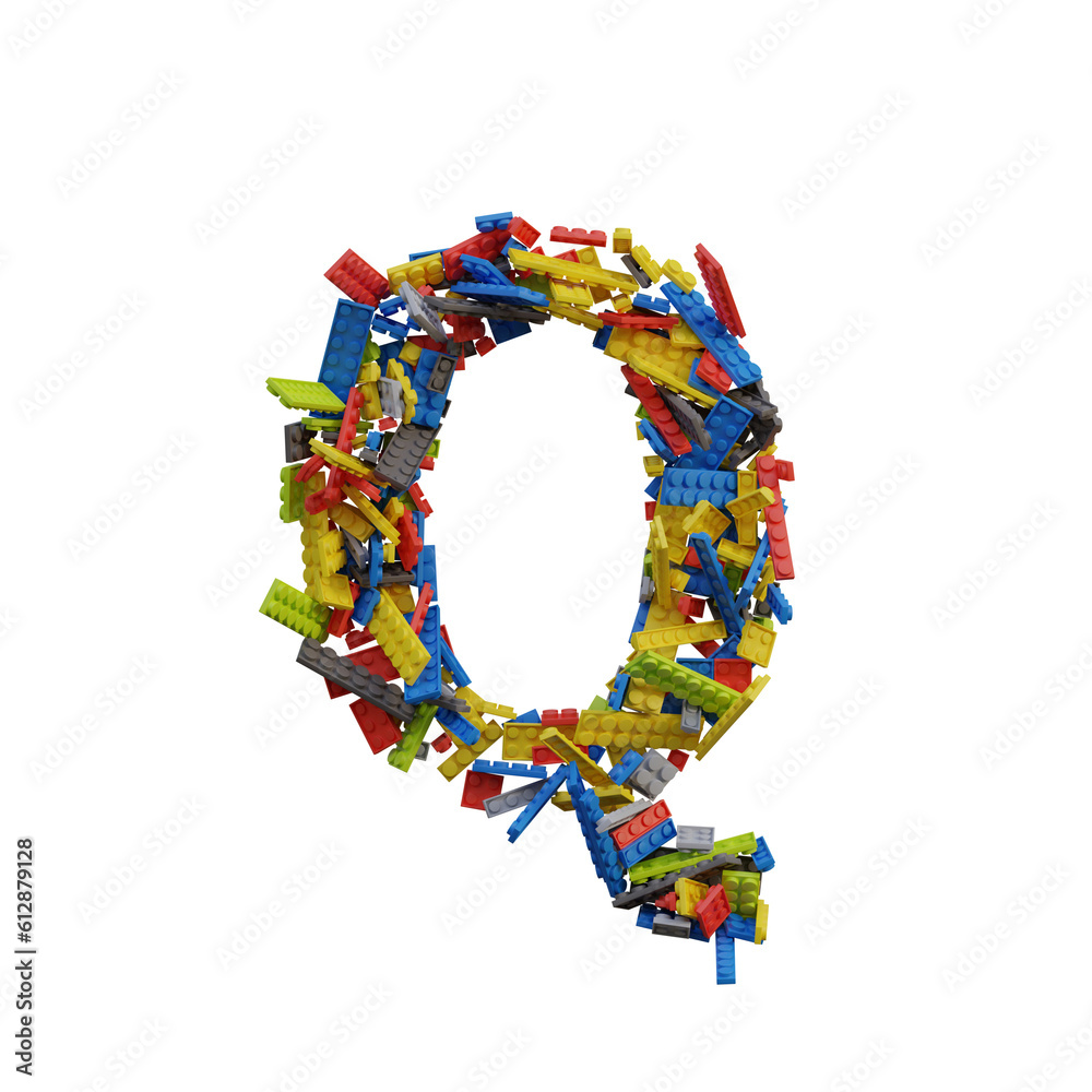 Play Blocks 3D Alphabet or PNG Letters