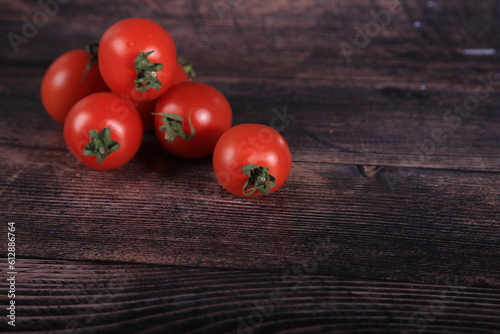 tomatoes on table