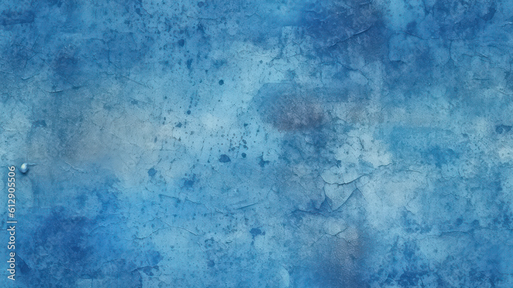 Old concrete wall with grainy texture in blue Old concrete wall with grainy texture in blue