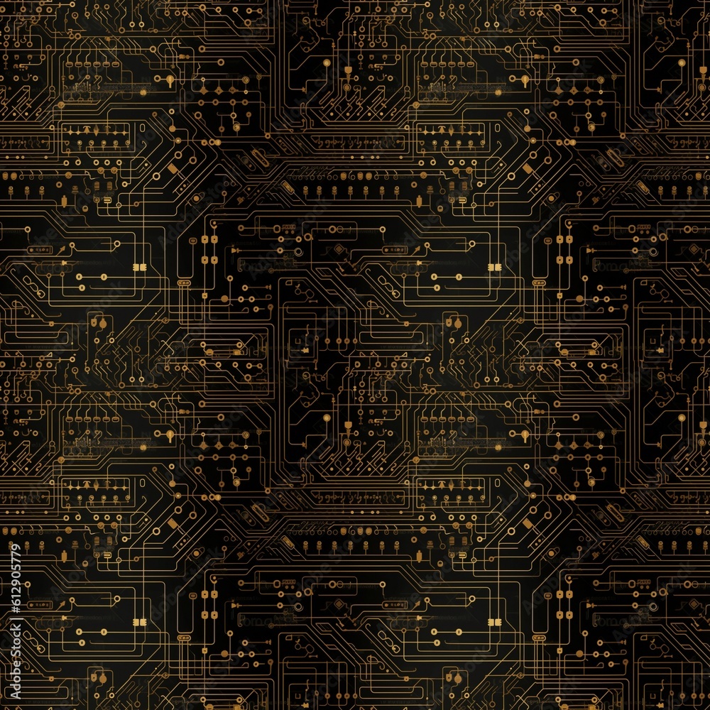 Seamless design. Stylized concept, unique and concept. The bright black ...