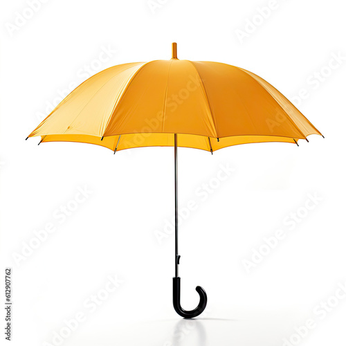 a yellow umbrella