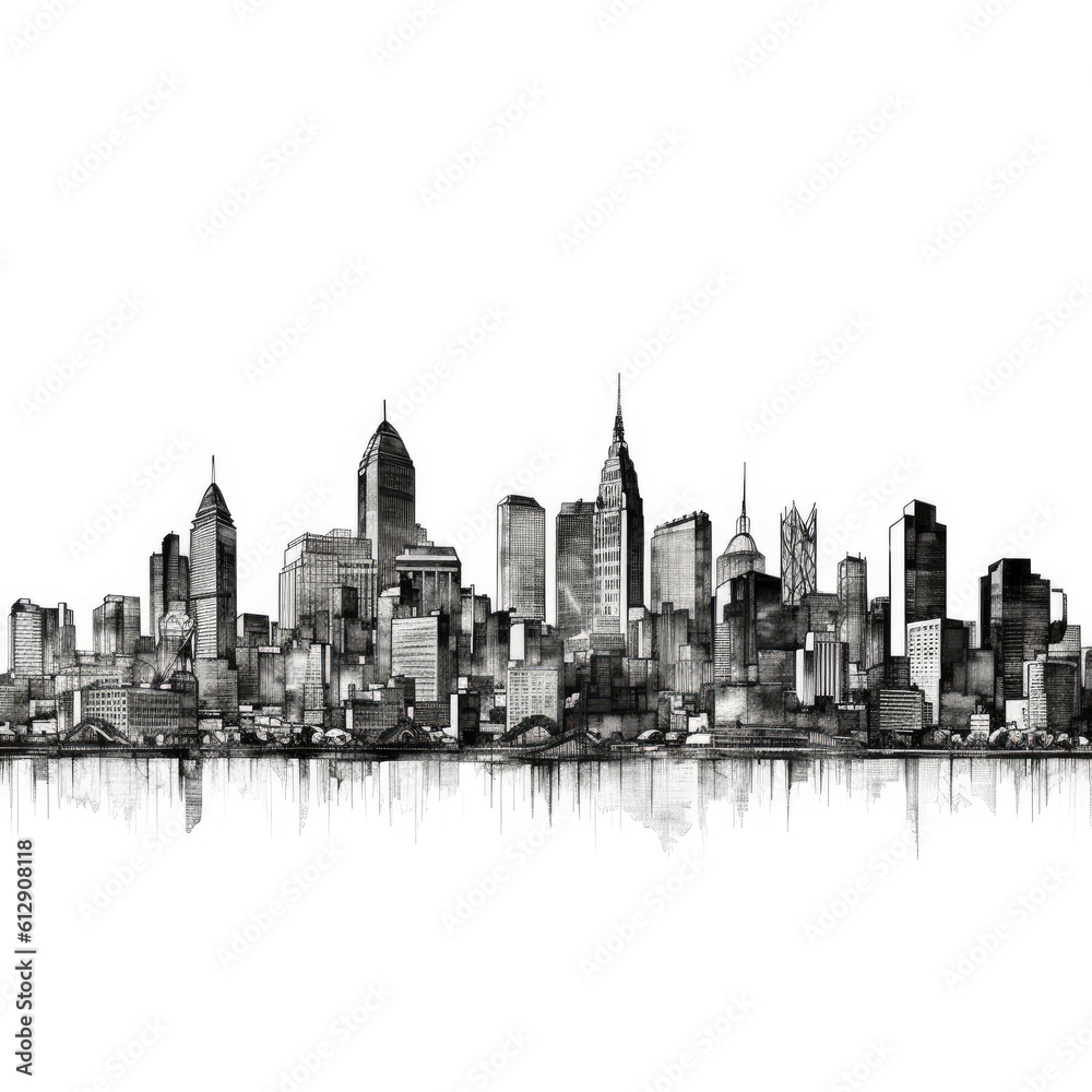 Fototapeta premium Cityscape, landscape of properties