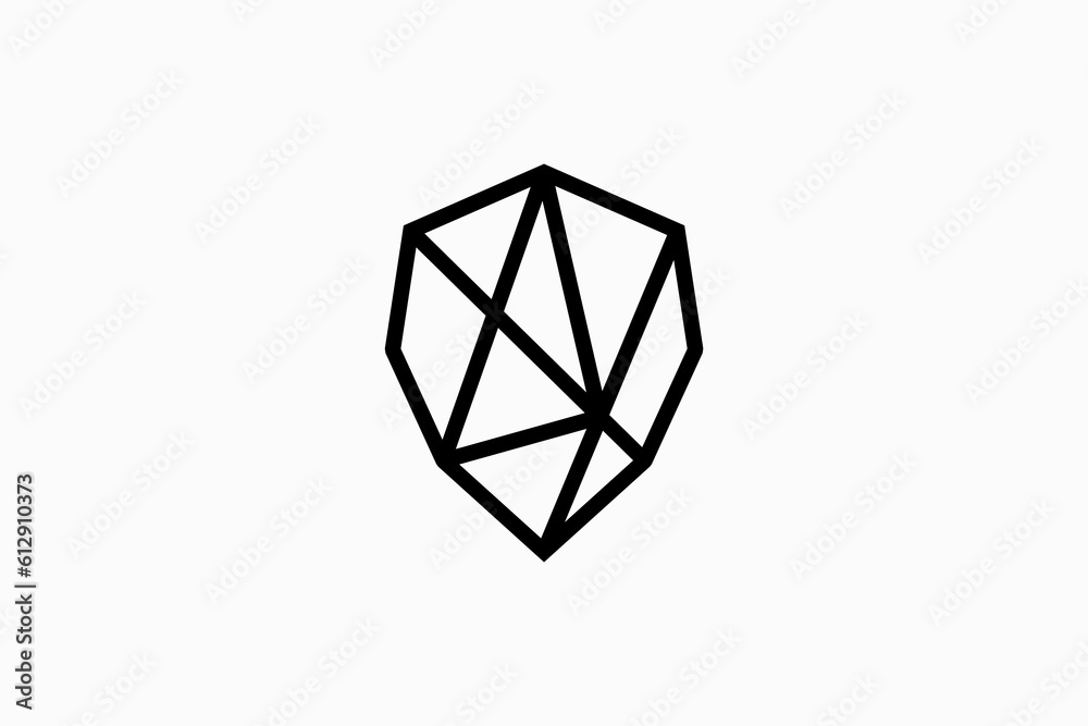 stone abstract logo vector premium template stone abstract logo vector premium template