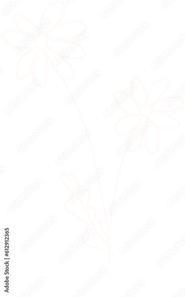 Flower line art Flower line art