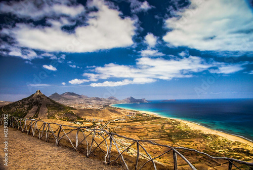 ilha porto santo, portugal, mar oceano praia
