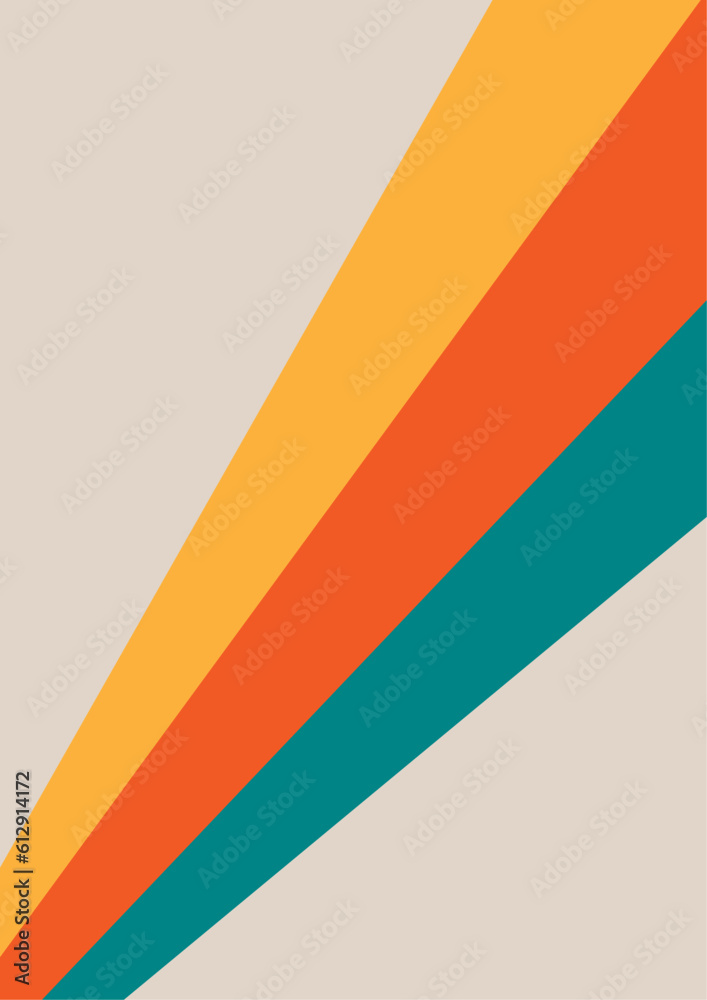abstract geometric seamless pattern background with retro color for poster,banner,wall art,magazine
