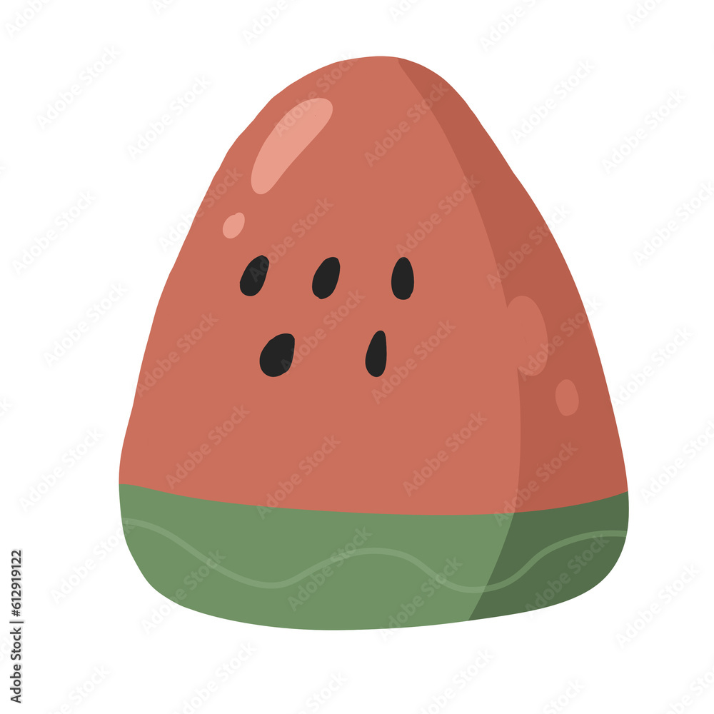watermelon fresh fruit cute character design watermelon fresh fruit cute character design